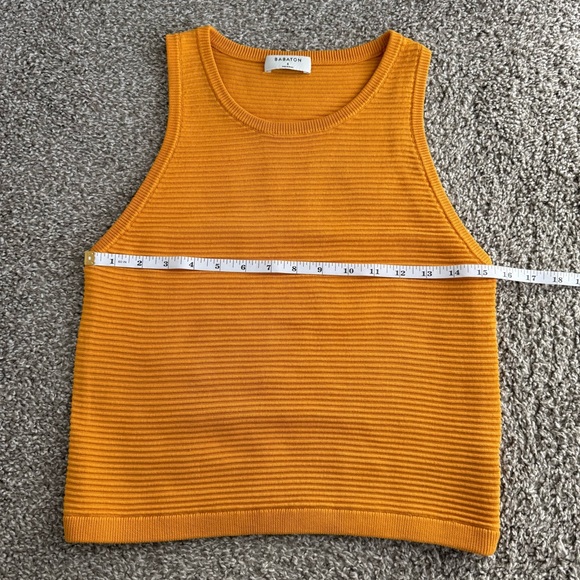BABATON | Horizontal Rib Knit Tank - Size Small - Picture 7 of 8